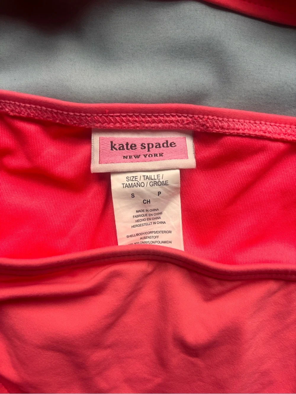 Kate Spade Hot Pink Bikini Set